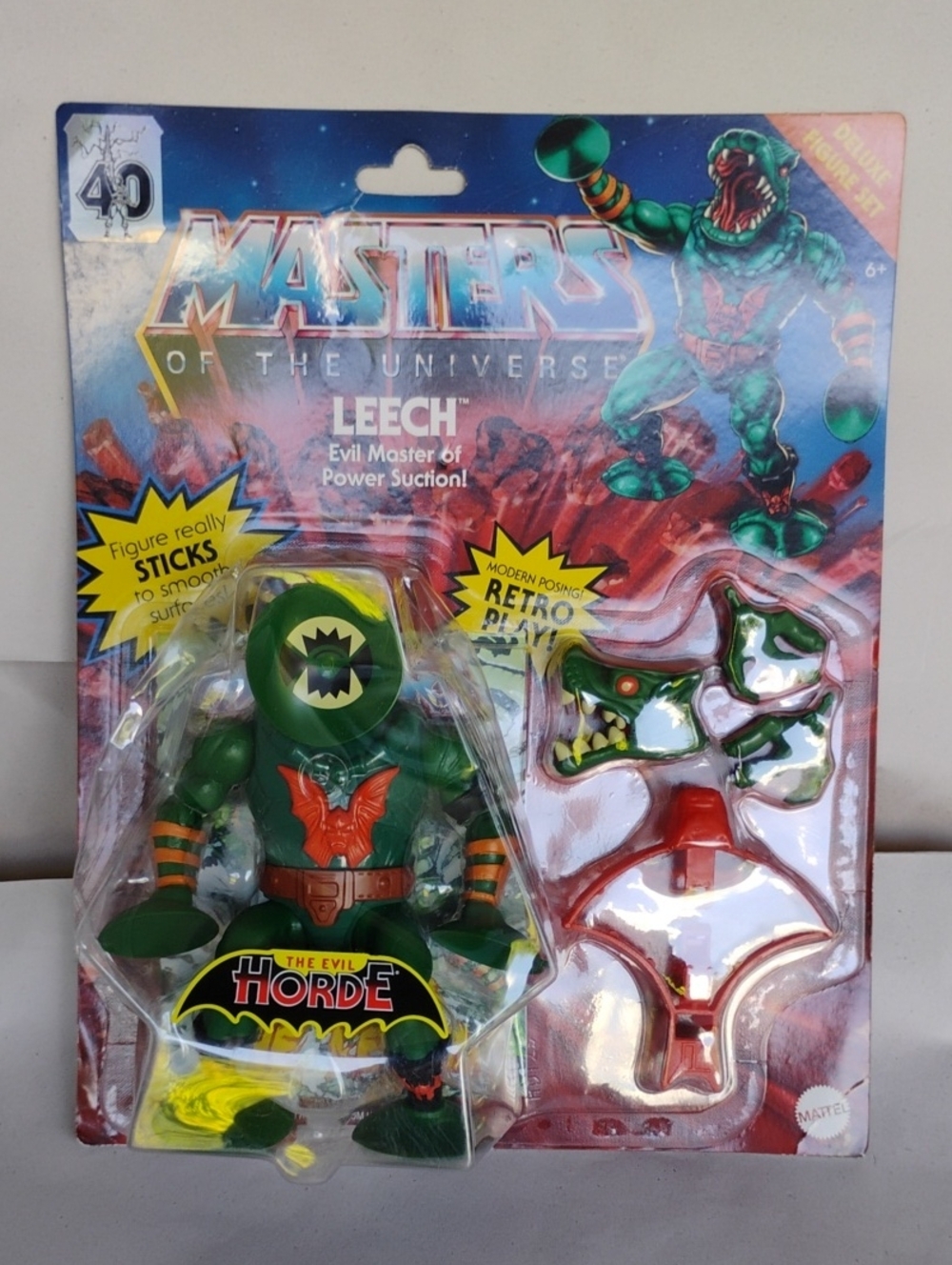 (A-1)Mattel Masters of the Universe Leech Action Figure 2022